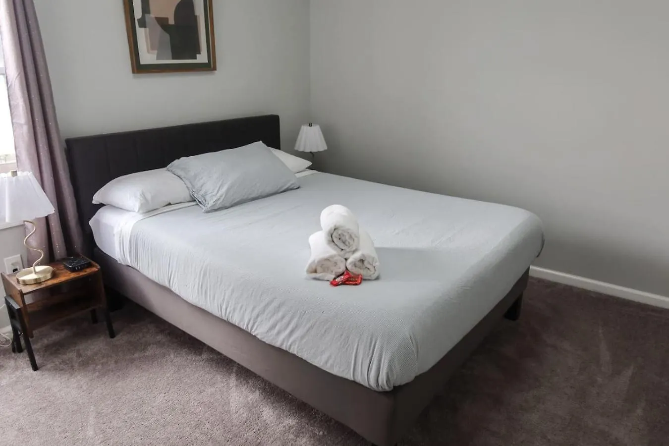 5Bed 2Bath Near Nyc, Parking, Laundry Apartment Irvington